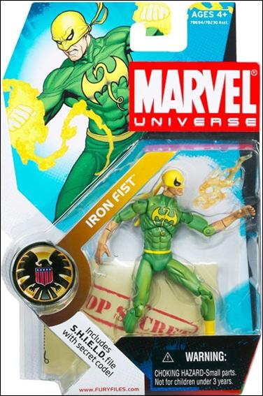 Marvel Universe (Series 1) figure 017 Iron Fist (Danny Rand)
