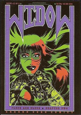Widow Special Edition Collector's Card Set (1997) card 20 Classic Cover Gallery Widow: Flesh & Blood #2