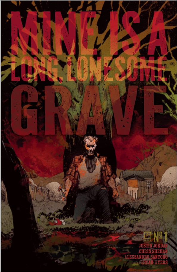 Mine is a Long, Lonesome Grave issue 1-C Kelsey Ramsay Cover
