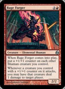 Magic the Gathering: Morningtide (Base Set) card 97 Rage Forger