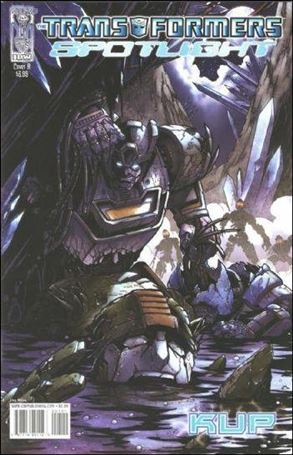 Transformers Spotlight issue nn7-B Kup - Alex Milne Standard Cover