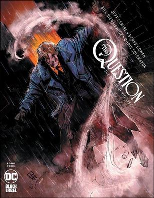 Question: The Deaths of Vic Sage issue 4 Denys Cowan Cover