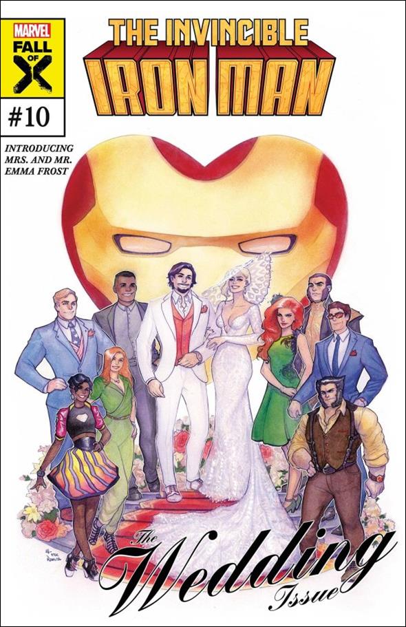 Invincible Iron Man (2022) issue 10-D Meghan Hetrick Homage Cover
