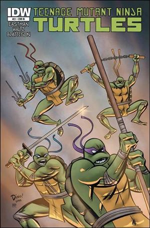 Teenage Mutant Ninja Turtles (2011) issue 21-B Dean Haspiel 1:10 Cover