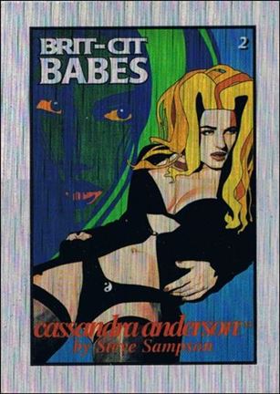 Judge Dredd: The Movie (Brit-Cit Babes Prism Subset) card 2 cassandra anderson