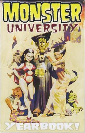 Monster University Halloween Yearbook issue 1-B