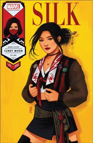 Silk (2021) issue 1-E Jen Bartel Women's History Month Cover