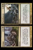 Magic the Gathering: Dissension (Base Set) card 150 Crime//Punishment