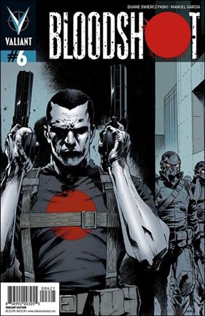 Bloodshot (2012) issue 6-B Trevor Hairsine 1:20 Cover