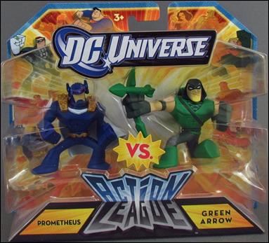 DC Universe: Action League figure 8 Prometheus vs. Green Arrrow