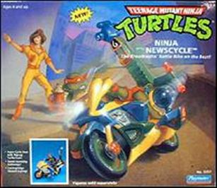 Teenage Mutant Ninja Turtles (1988) Vehicles and Playsets figure 38 Ninja Newscycle