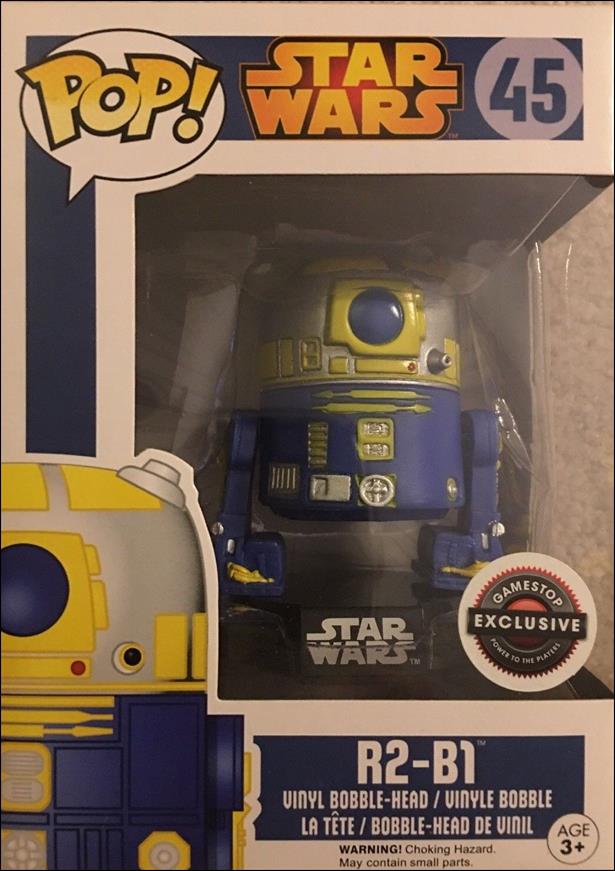POP! Star Wars figure 45 R2-B1 GameStop Exclusive