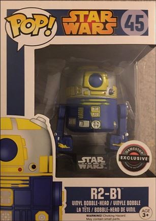 POP! Star Wars figure 45 R2-B1 GameStop Exclusive