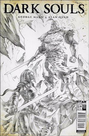 Dark Souls: The Breath of Andolus issue 1-G 2nd Printing Cover
