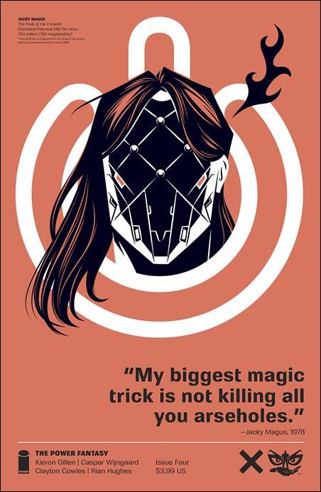 Power Fantasy issue 4-C Rian Hughes 1:50 Cover