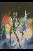 Julie Bell (Tekchrome Subset) card T2 Looking