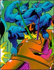 X-Men Nerds: Series 1 (Base Set) card 4 Beast