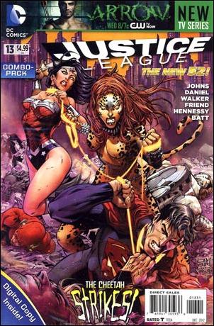 Justice League (2011) issue 13-B Polybagged Tony Daniel Cover Combo Pack
