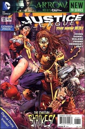 Justice League (2011) issue 13-B Polybagged Tony Daniel Cover Combo Pack