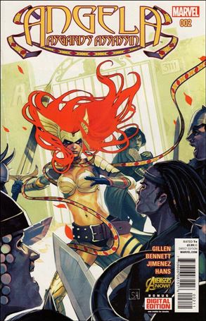 Angela: Asgard's Assassin issue 2 Stephanie Hans Cover