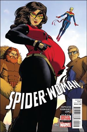 Spider-Woman (2016) issue 2 Javier Rodriguez Cover