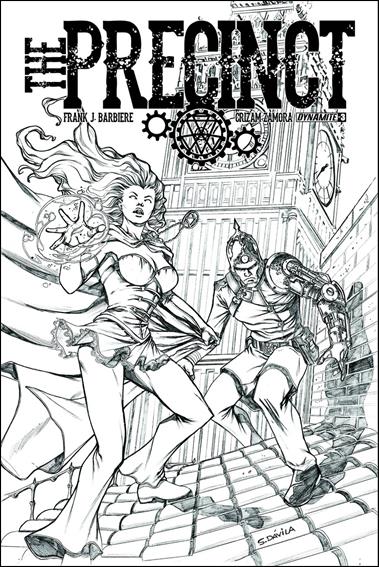 Precinct issue 4-B Black & White Cover 1:10