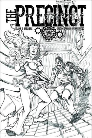 Precinct issue 4-B Black & White Cover 1:10