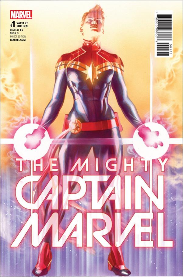 Mighty Captain Marvel issue 1-E Alex Ross 1:50 Cover