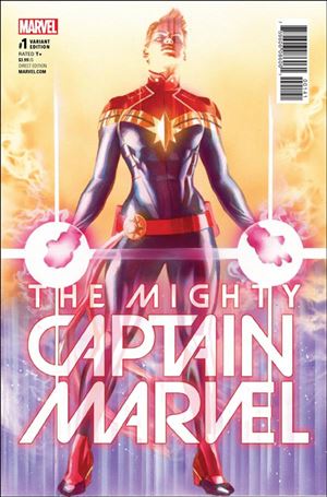Mighty Captain Marvel issue 1-E Alex Ross 1:50 Cover