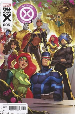 Fall of the House of X issue 5-D David Nakayama Connecting Cover