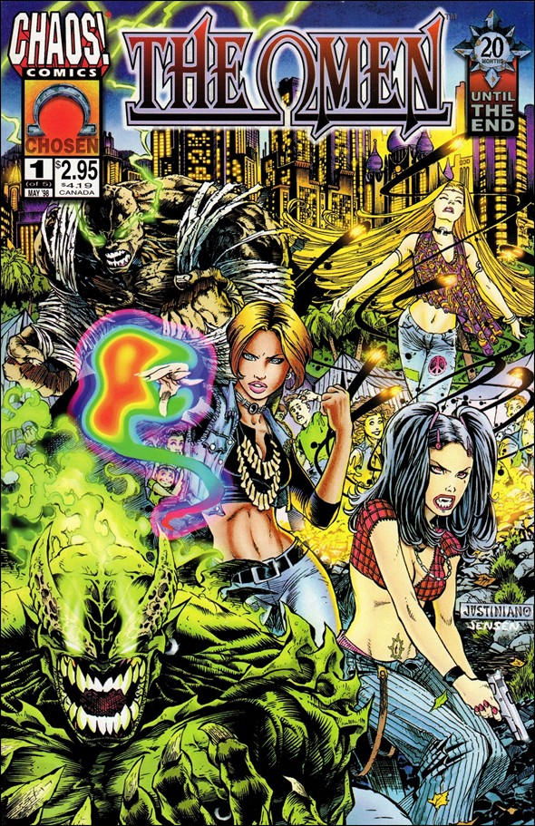 Omen (1998) issue 1-B Chosen Cover