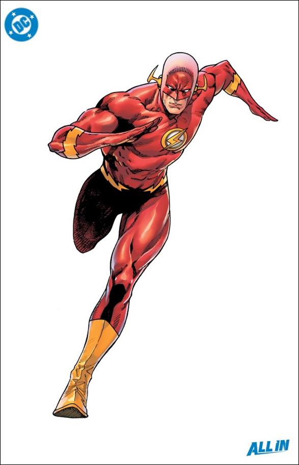 Flash (2023) issue 14-D Daniel Sampere All In Foil Virgin Cover