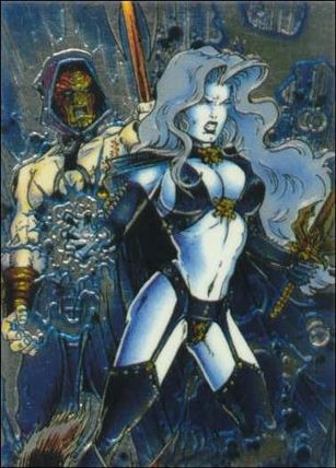 Lady Death All Chromium (Base Set) card 20 All Hope is Gone