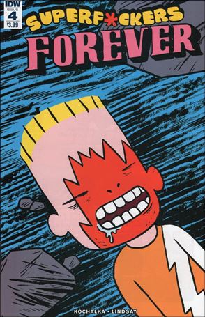 Superf*ckers Forever issue 4 James Kochalka Cover