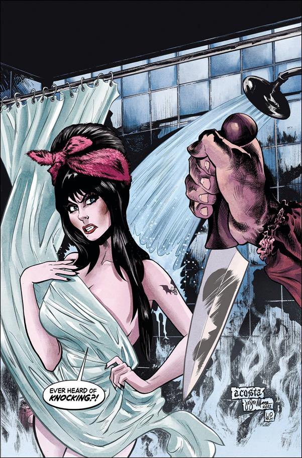 Elvira in Horrorland issue 1-K Dave Acosta 1:50 Virgin Cover