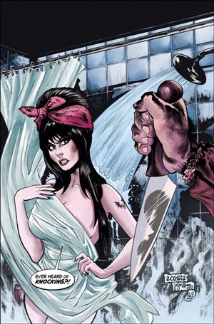 Elvira in Horrorland issue 1-K Dave Acosta 1:50 Virgin Cover