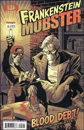 Frankenstein Mobster issue 5-B Angelo Torres Cover