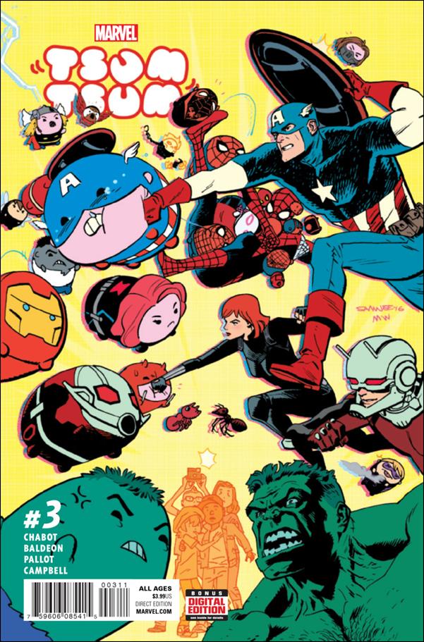 Marvel Tsum Tsum issue 3 Chris Samnee Cover