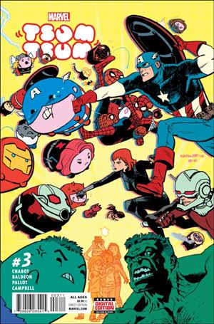 Marvel Tsum Tsum issue 3 Chris Samnee Cover