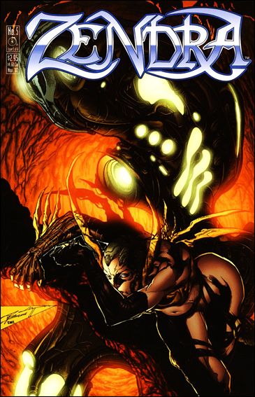 Zendra 2.0: Heart of Fire issue 5 Richard Bennett Cover