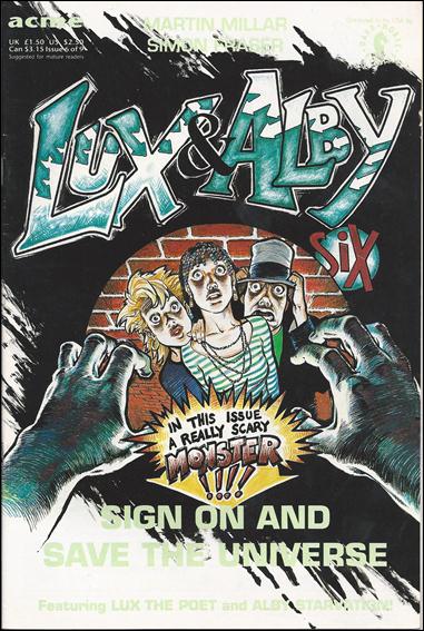 Lux & Alby Sign On and Save the Universe issue 6