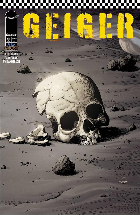 Geiger issue 3 Gary Frank Skull Cover