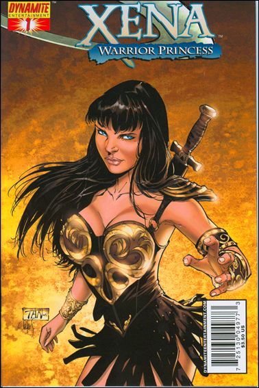 Xena (2006) issue 1 Billy Tan 2:4 Standard Cover