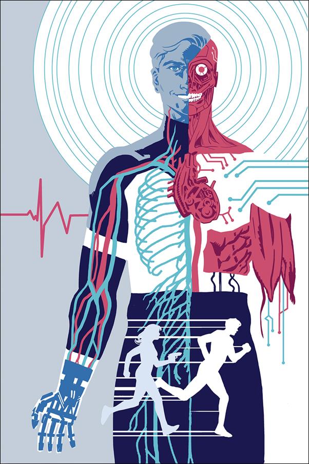 Six Million Dollar Man (2019) issue 2-E Michael Walsh 1:20 Virgin Cover
