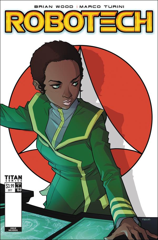 Robotech (2017) issue 3-B Karl Kerschl Cover