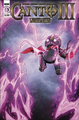 Canto III: Lionhearted issue 5 Drew Zucker Cover