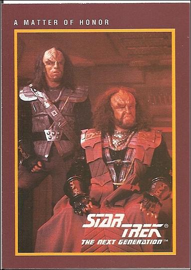Star Trek 25th Anniversary: Series 1 (Base Set) card 70 A Matter of Honor