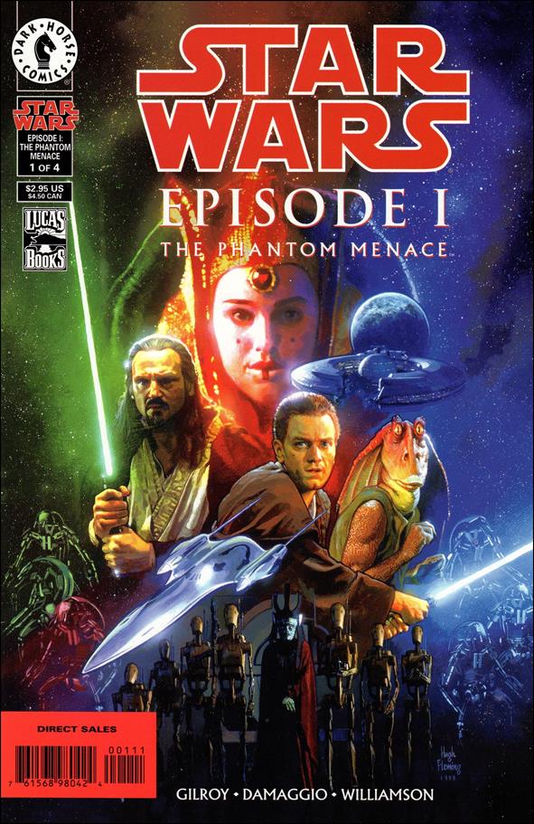 Star Wars: Episode I The Phantom Menace issue 1 Hugh Fleming Cover