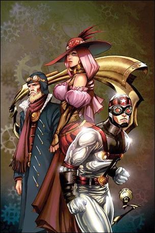 Legenderry: A Steampunk Adventure issue 5-H Joe Benitez High End Virgin Cover 1/50