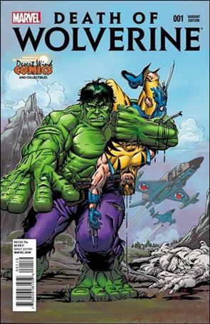 Death of Wolverine issue 1-M Herb Trimpe Desert Wind Comics Cover